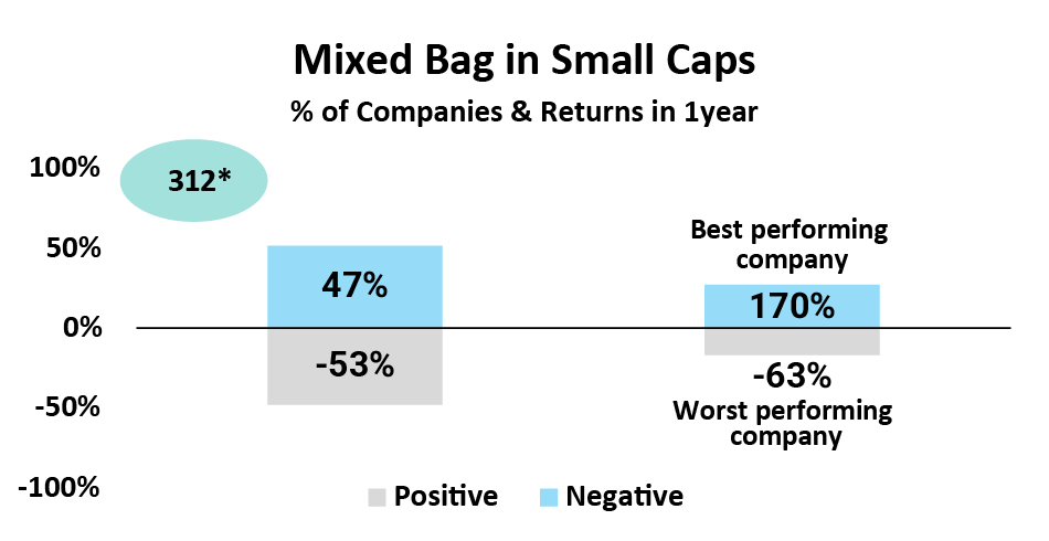 Mixed Bag in Small Cap